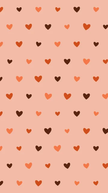 Red Ochre hearts phone wallpaper — free HD red ochre mobile wallpaper 1080x1920