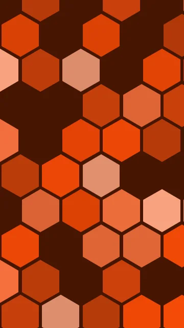 Red Ochre hexagon phone wallpaper — free HD red ochre mobile wallpaper 1080x1920