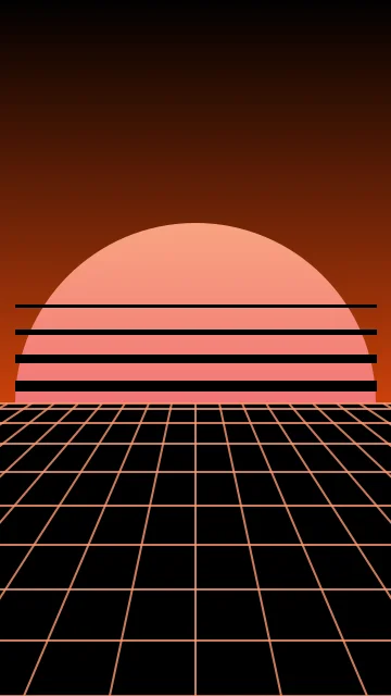 Red Ochre vaporwave phone wallpaper — free HD red ochre mobile wallpaper 1080x1920