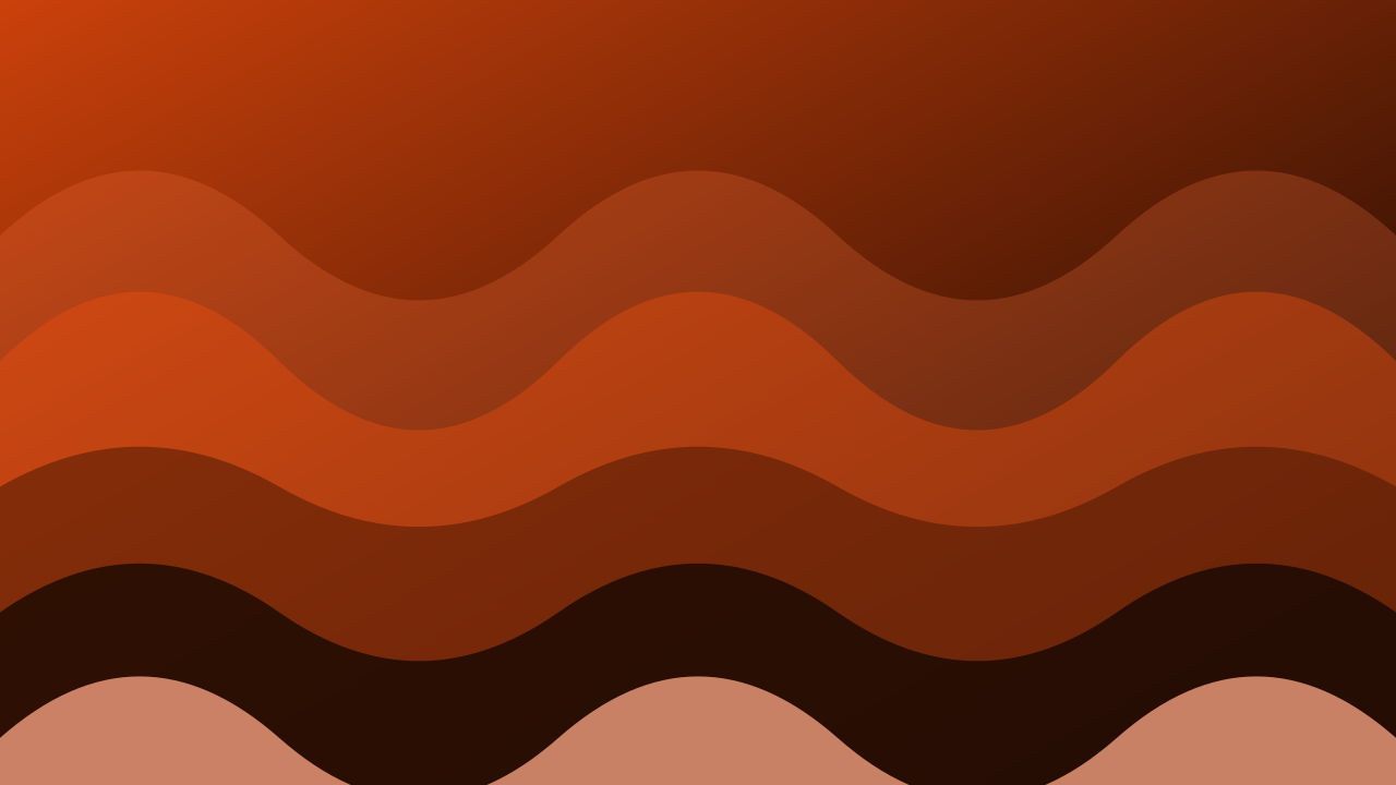 Red Ochre waves background — free HD red ochre color wallpaper 1920x1080