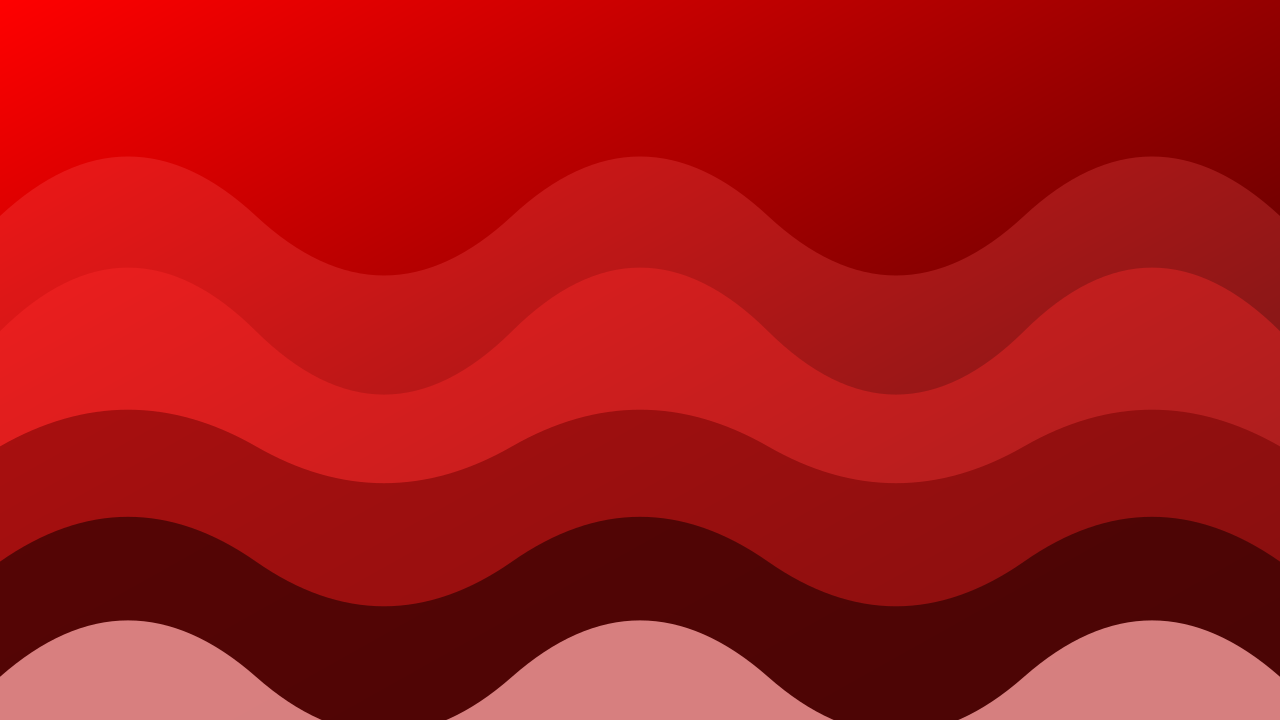 Red waves background — free HD red color wallpaper 1920x1080