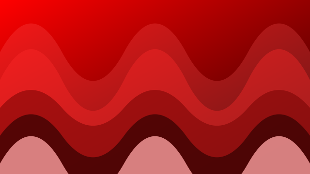 Red waves background — free HD red color wallpaper 1920x1080