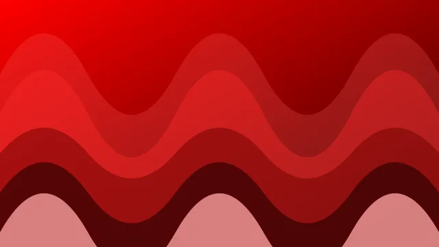 Red waves background — free HD red color wallpaper 1920x1080