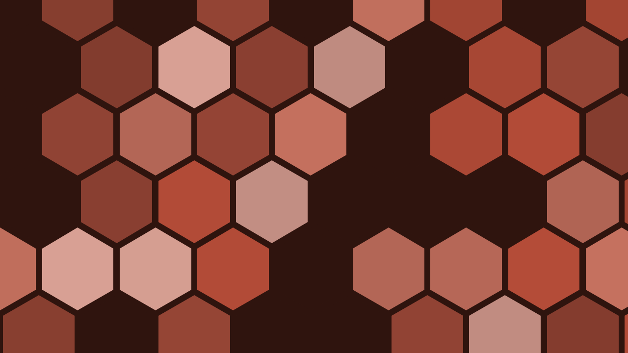 Reddish Brown hexagon background — free HD reddish brown color wallpaper 1920x1080
