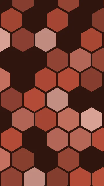 Reddish Brown hexagon phone wallpaper — free HD reddish brown mobile wallpaper 1080x1920