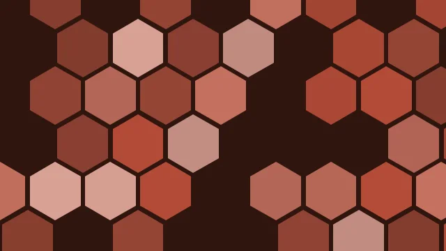 Reddish Brown hexagon background — free HD reddish brown color wallpaper 1920x1080