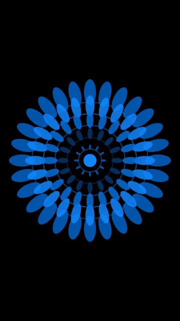 Regal Navy mandala phone wallpaper — free HD regal navy mobile wallpaper 1080x1920