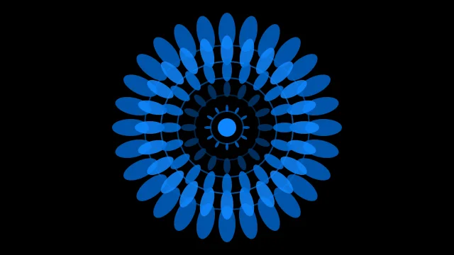 Regal Navy mandala desktop wallpaper — free 4K regal navy wallpaper 3840x2160