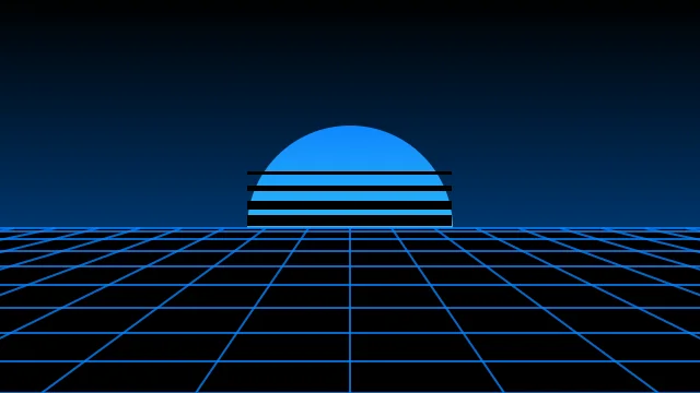 Regal Navy vaporwave desktop wallpaper — free 4K regal navy wallpaper 3840x2160