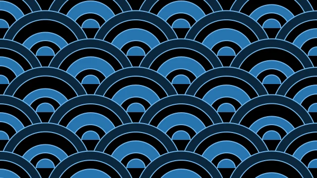 Rich Cerulean artdeco desktop wallpaper — free 4K rich cerulean wallpaper 3840x2160