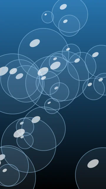 Rich Cerulean bubbles phone wallpaper — free HD rich cerulean mobile wallpaper 1080x1920