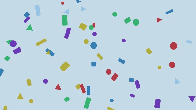Rich Cerulean confetti desktop wallpaper — free 4K rich cerulean wallpaper 3840x2160