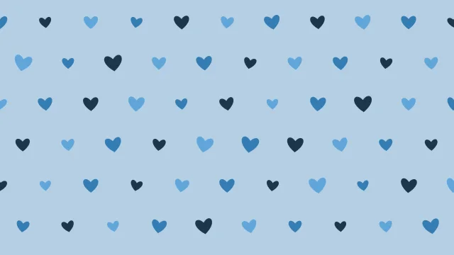 Rich Cerulean hearts background — free HD rich cerulean color wallpaper 1920x1080