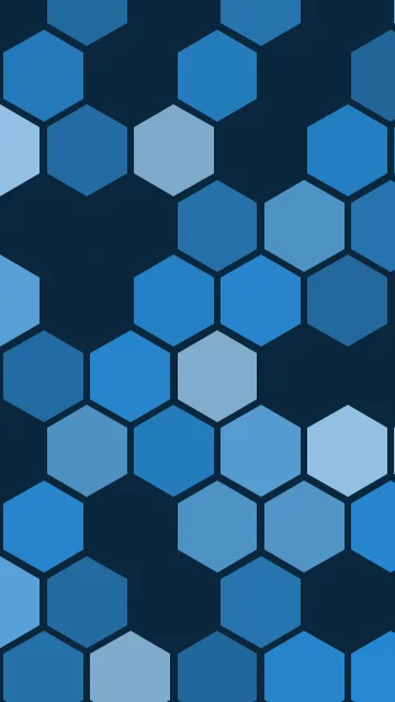 Rich Cerulean hexagon phone wallpaper — free HD rich cerulean mobile wallpaper 1080x1920