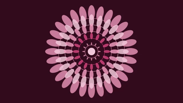 Rose Punch mandala background — free HD rose punch color wallpaper 1920x1080