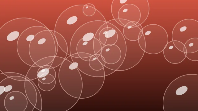 Rosy Copper bubbles background — free HD rosy copper color wallpaper 1920x1080