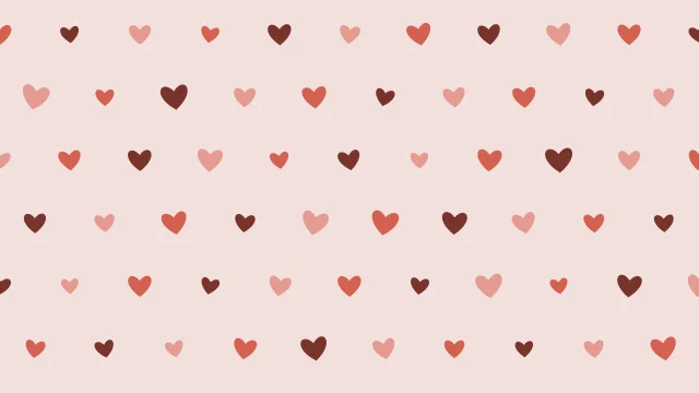Rosy Copper hearts background — free HD rosy copper color wallpaper 1920x1080