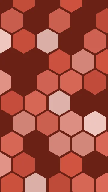 Rosy Copper hexagon phone wallpaper — free HD rosy copper mobile wallpaper 1080x1920