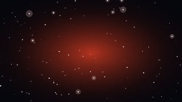 Rosy Copper starry background — free HD rosy copper color wallpaper 1920x1080
