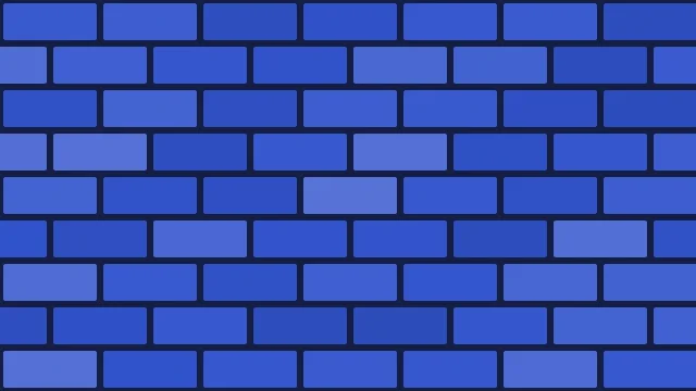 Royal Azure brick background — free HD royal azure color wallpaper 1920x1080