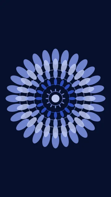 Royal Azure mandala phone wallpaper — free HD royal azure mobile wallpaper 1080x1920