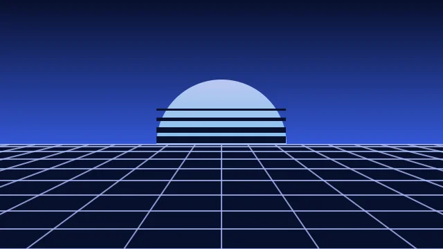 Royal Azure vaporwave background — free HD royal azure color wallpaper 1920x1080