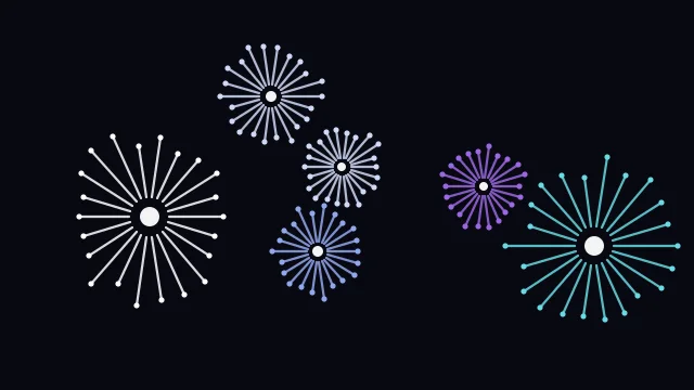Royal Blue fireworks desktop wallpaper — free 4K royal blue wallpaper 3840x2160