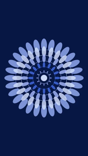Royal Blue mandala phone wallpaper — free HD royal blue mobile wallpaper 1080x1920