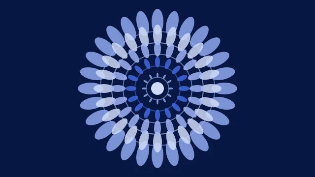 Royal Blue mandala desktop wallpaper — free 4K royal blue wallpaper 3840x2160