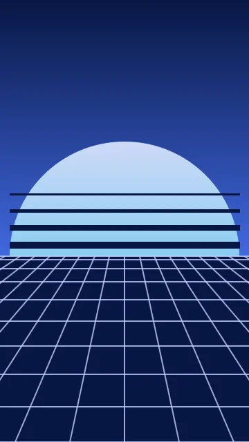 Royal Blue vaporwave phone wallpaper — free HD royal blue mobile wallpaper 1080x1920