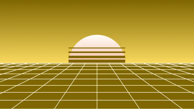 Royal Gold vaporwave background — free HD royal gold color wallpaper 1920x1080
