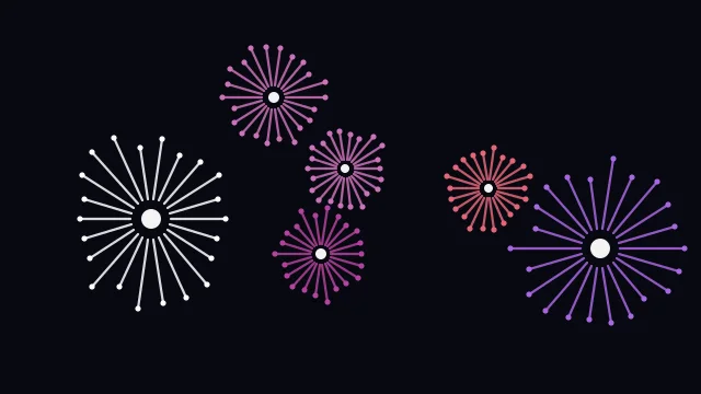 Royal Plum fireworks background — free HD royal plum color wallpaper 1920x1080