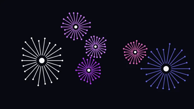 Royal Violet fireworks background — free HD royal violet color wallpaper 1920x1080