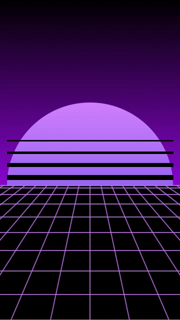 Royal Violet vaporwave phone wallpaper — free HD royal violet mobile wallpaper 1080x1920