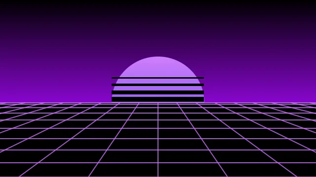 Royal Violet vaporwave background — free HD royal violet color wallpaper 1920x1080