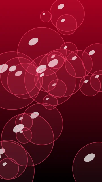 Ruby Red bubbles phone wallpaper — free HD ruby red mobile wallpaper 1080x1920