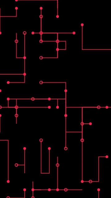 Ruby Red circuit phone wallpaper — free HD ruby red mobile wallpaper 1080x1920