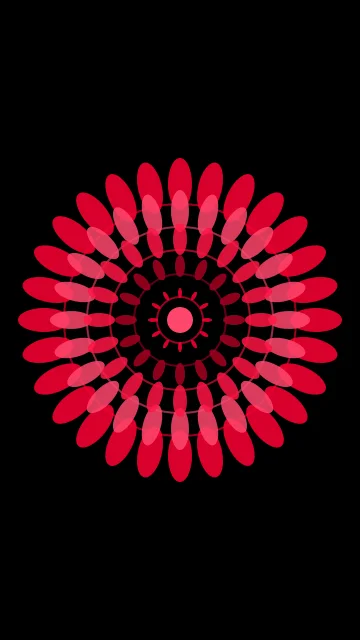 Ruby Red mandala phone wallpaper — free HD ruby red mobile wallpaper 1080x1920