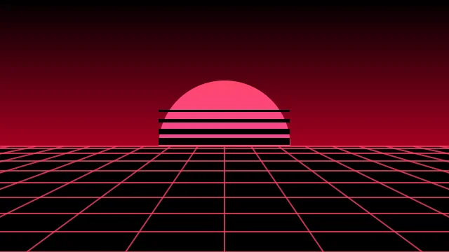 Ruby Red vaporwave background — free HD ruby red color wallpaper 1920x1080