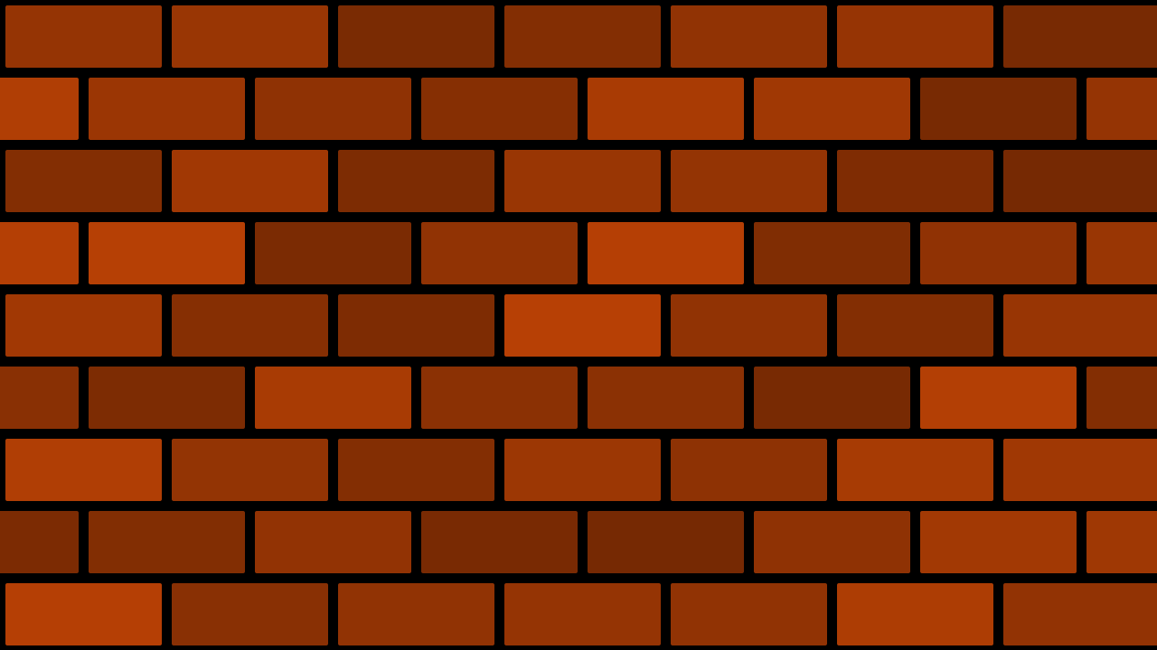 Rust Brown brick background — free HD rust brown color wallpaper 1920x1080