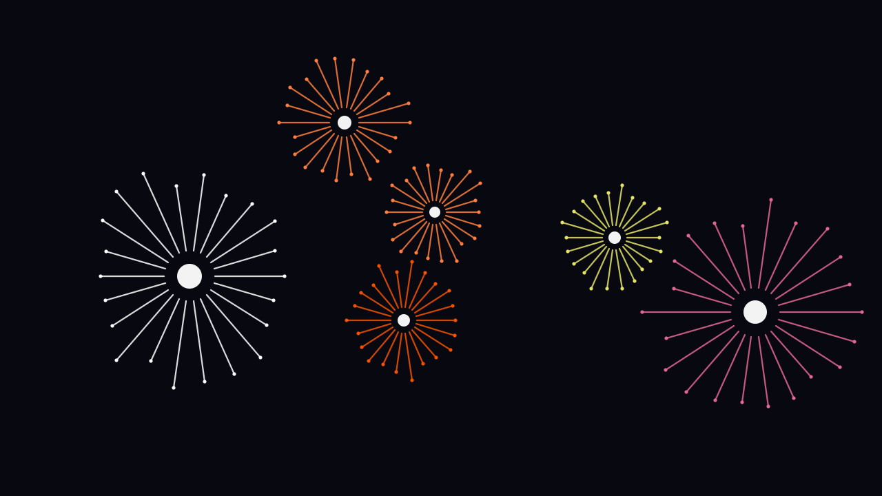 Rust Brown fireworks background — free HD rust brown color wallpaper 1920x1080