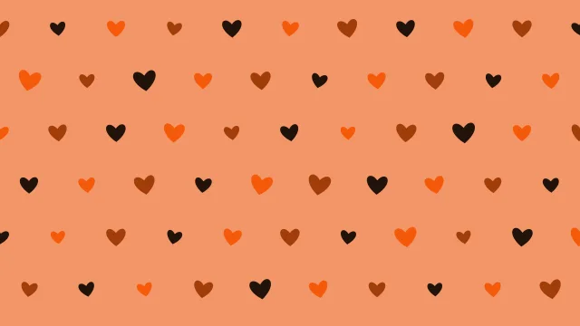 Rust Brown hearts background — free HD rust brown color wallpaper 1920x1080