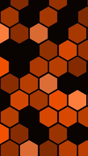 Rust Brown hexagon phone wallpaper — free HD rust brown mobile wallpaper 1080x1920