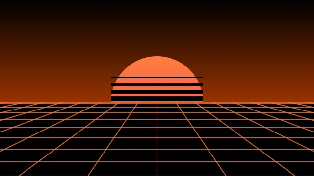 Rust Brown vaporwave background — free HD rust brown color wallpaper 1920x1080