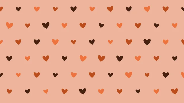 Rusty Spice hearts background — free HD rusty spice color wallpaper 1920x1080