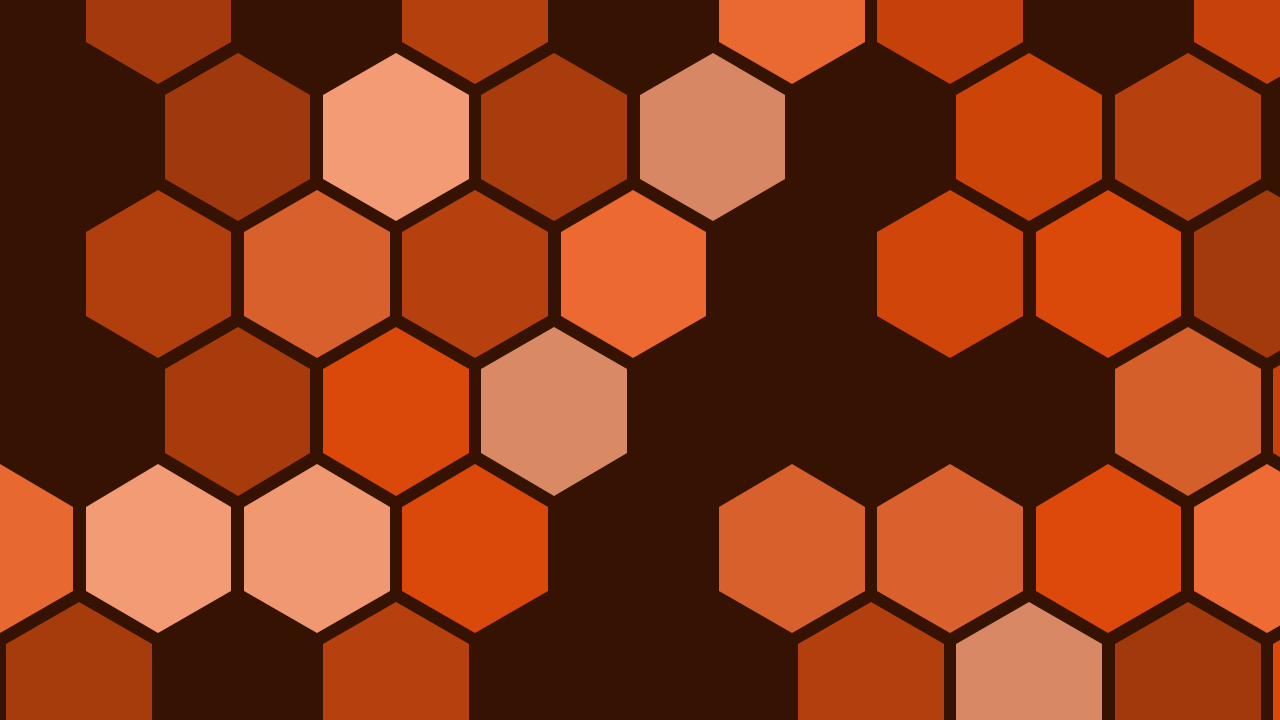 Rusty Spice hexagon background — free HD rusty spice color wallpaper 1920x1080
