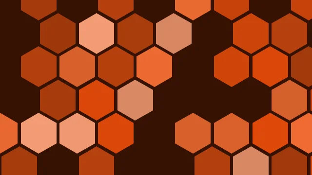 Rusty Spice hexagon background — free HD rusty spice color wallpaper 1920x1080