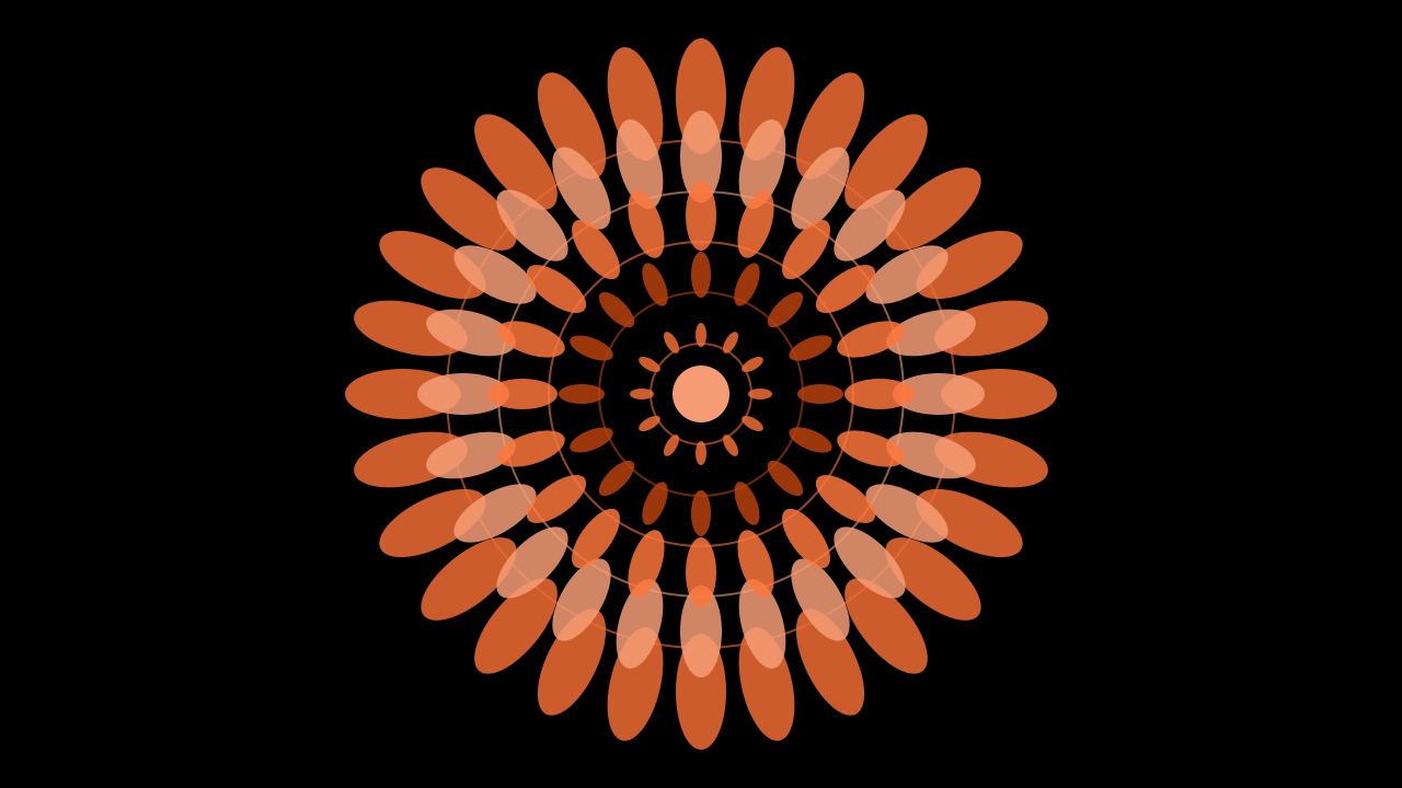 Rusty Spice mandala background — free HD rusty spice color wallpaper 1920x1080