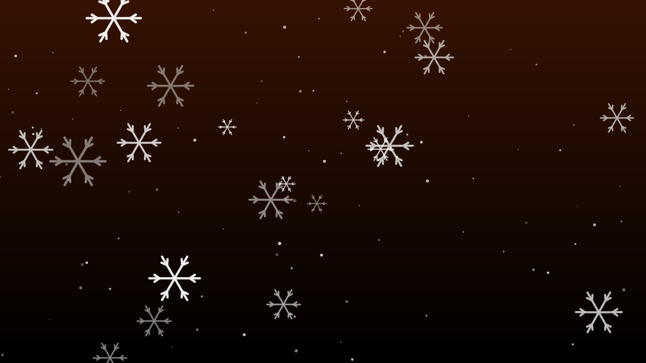 Rusty Spice snowflake background — free HD rusty spice color wallpaper 1920x1080
