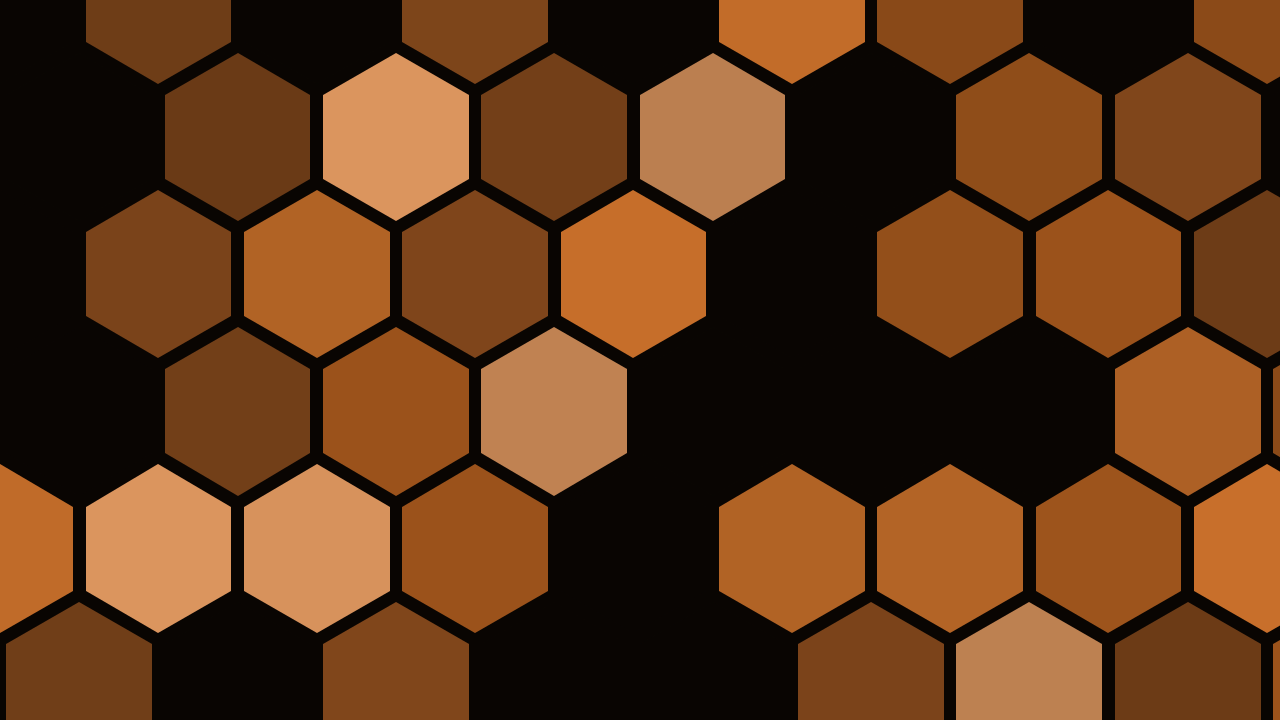Saddle Bark hexagon background — free HD saddle bark color wallpaper 1920x1080